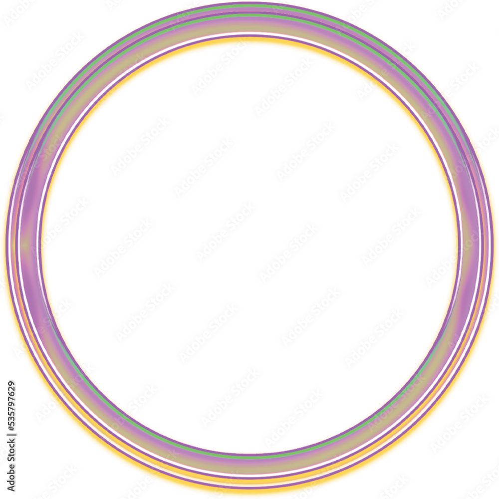 Shining circle frame Shining circle frame