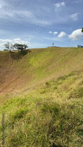 Mont Eden à Auckland - Nouvelle Zélande photo