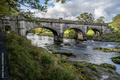 Barden bridge, River Wharfe, in the Yorkshire Dales
