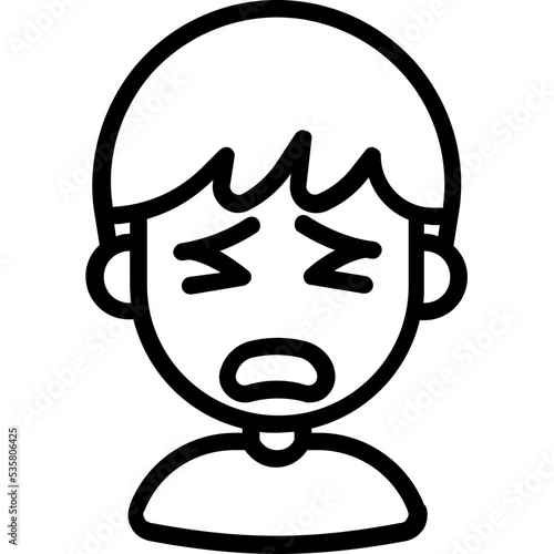 crying icon