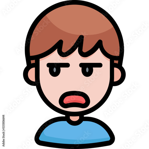 expressionless icon