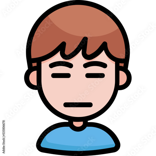 expressionless icon