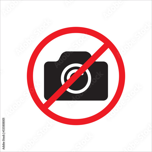 Camera Photography Icon Vector Template Illustration Design