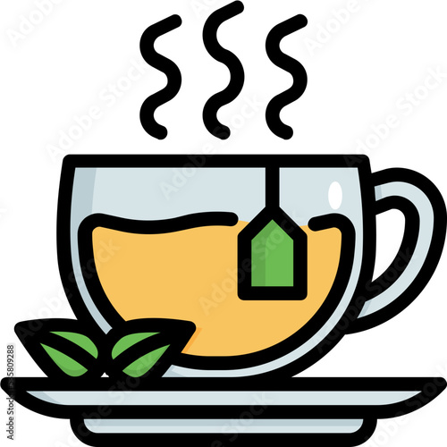 hot tea icon