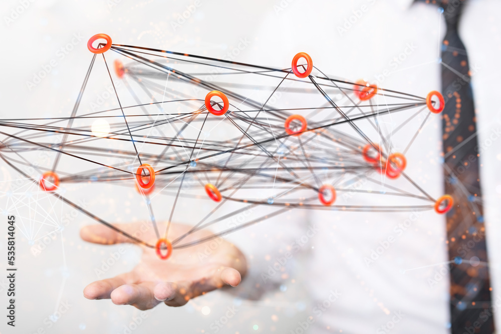 conference Digital Network and data concept 3d conference Digital Network and data concept 3d