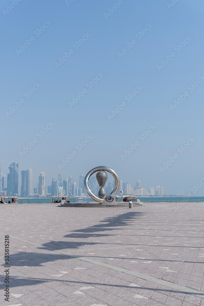 The FIFA World Cup Qatar 2022 Official Countdown Clock, powered by