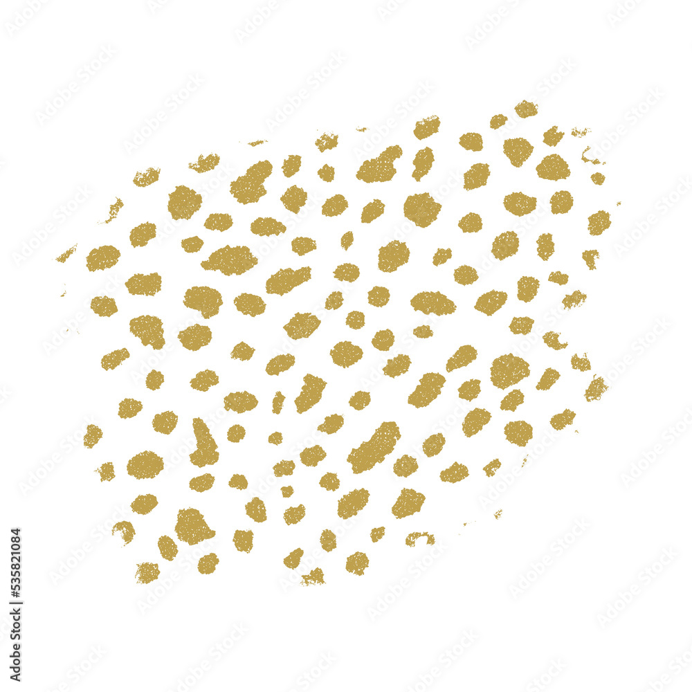 Gold Dalmatian Pattern Background Gold Dalmatian Pattern Background