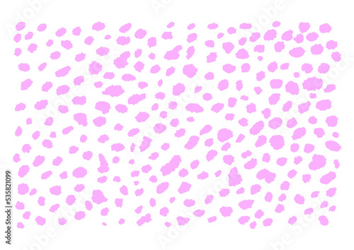 Purple Dalmatian Pattern