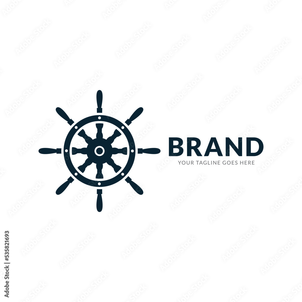 Nautical Logo Design vector Template.. Nautical Logo Design vector Template..