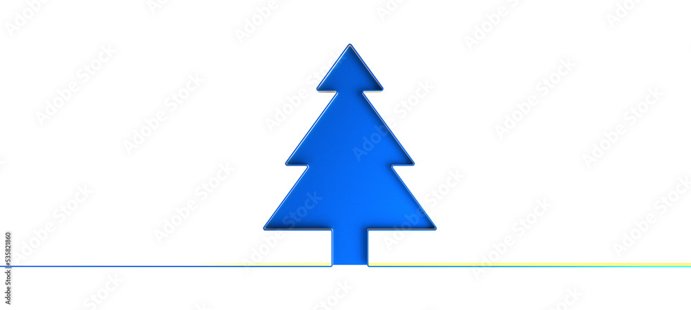merry christmas card modern 3d minimal. merry christmas card modern 3d minimal.