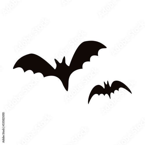 halloween bats flying