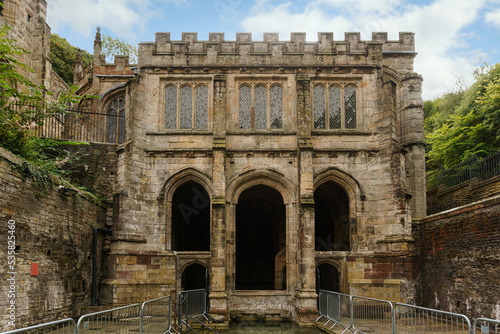 St Winefride's Well in the Welsh town of Holywell one of the oldest pilgrimage sites in Great Britain dated to the 12th century and described as one of the seven wonders of Wales