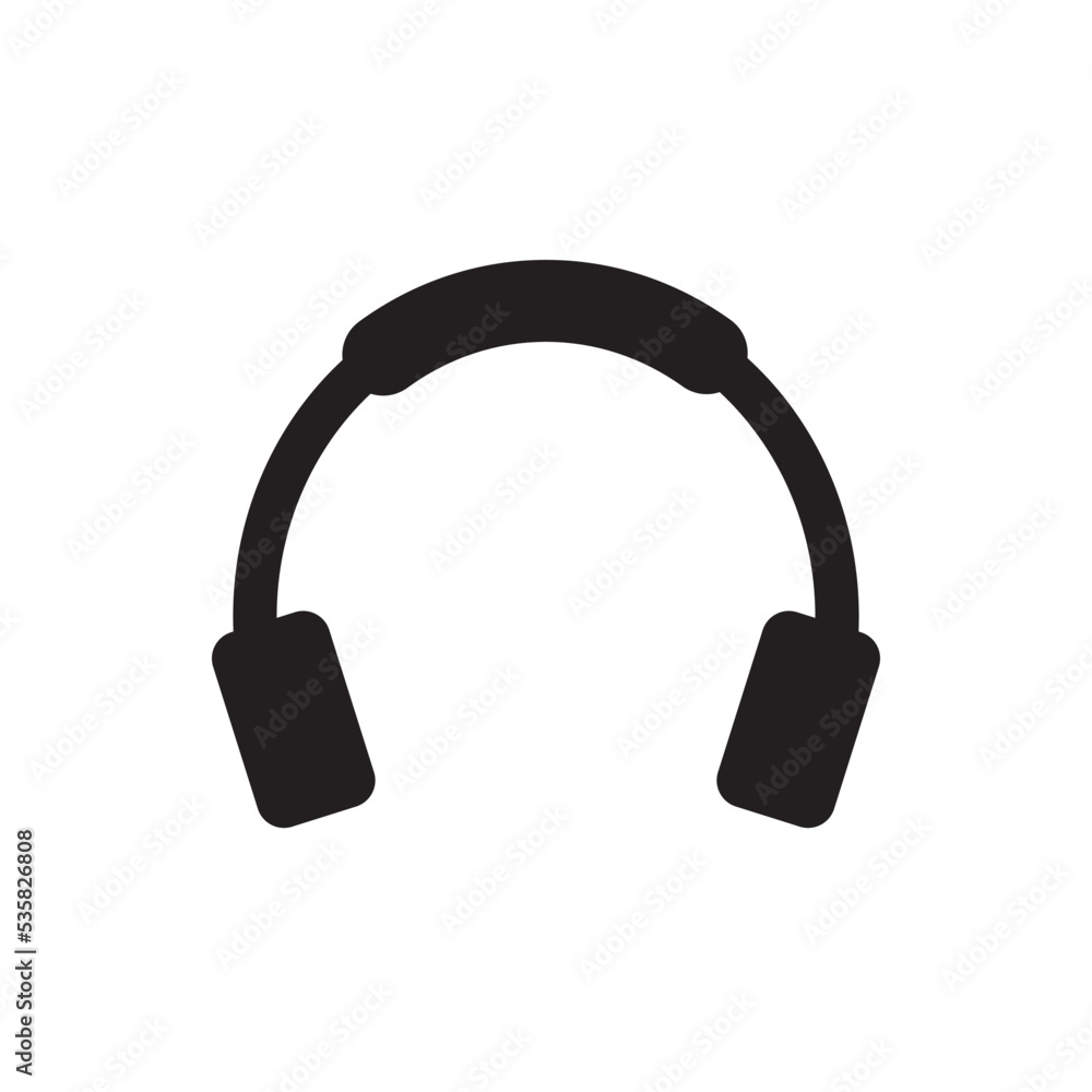Headphone Icon Vector Illustration Design Headphone Icon Vector Illustration Design