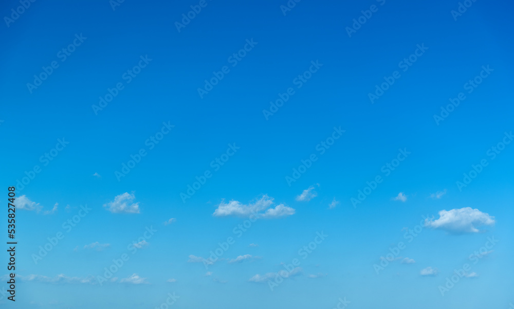 White clouds are in the blue sky White clouds are in the blue sky