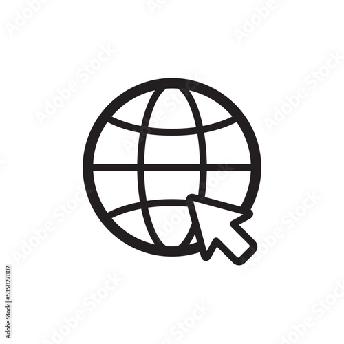 Internet Connection Icon Vector Illustration