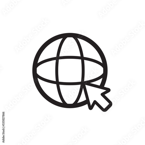 Internet Connection Icon Vector Illustration