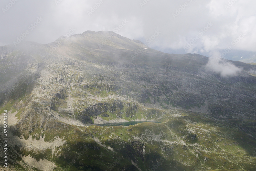 The view from Zitterauer Tisch mountain, Bad Gastein, Austria The view from Zitterauer Tisch mountain, Bad Gastein, Austria