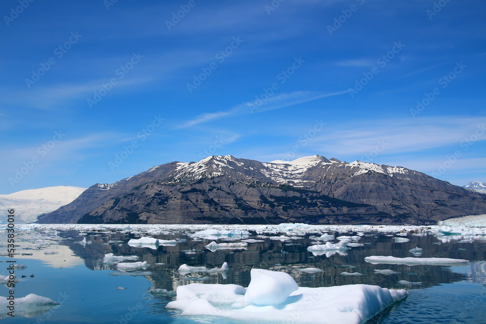 Iceberg in Icy Bay, Alaska, United States   