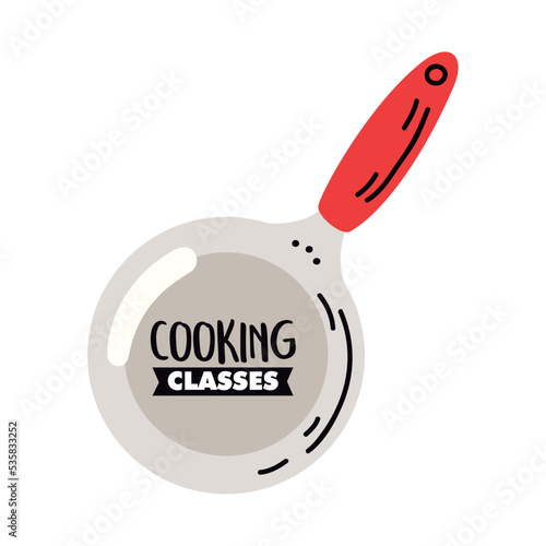 cooking classes lettering