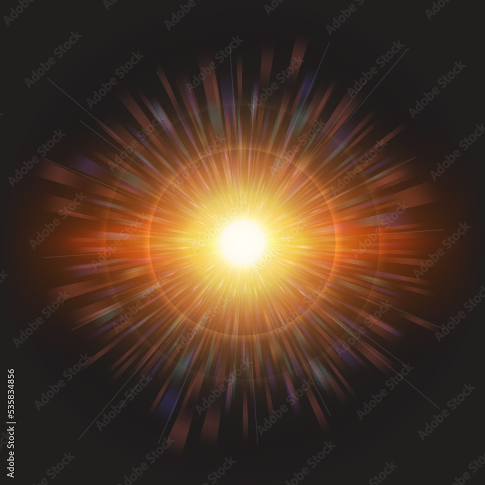 Background with colorful light explosion Background with colorful light explosion
