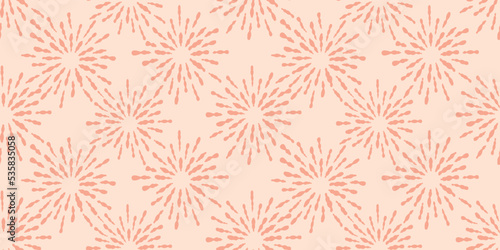 Abstract pattern in boho style, seamless print in delicate colors. Modern boho pattern is great for fabric design, wallpapers, scrapbooking, web design. Fashion stylish pattern.