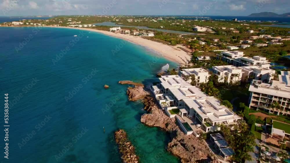 A view of Meads Bay in Anguilla near The Four Season Hotel A view of Meads Bay in Anguilla near The Four Season Hotel