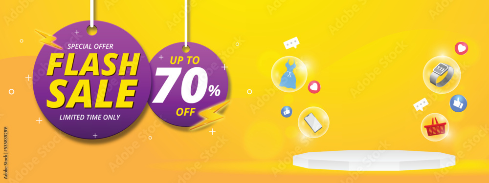 sale banner template design, Special offer composition. sale banner template design, Special offer composition.