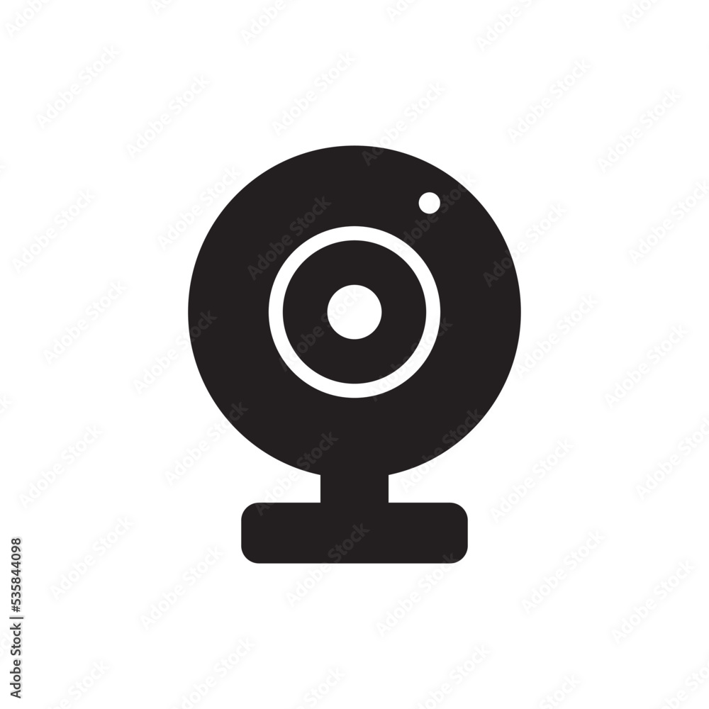Webcam Icon Vector Illustration Design Webcam Icon Vector Illustration Design