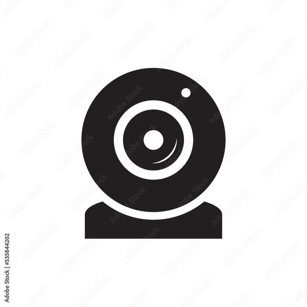 Webcam Icon Vector Illustration Design Webcam Icon Vector Illustration Design