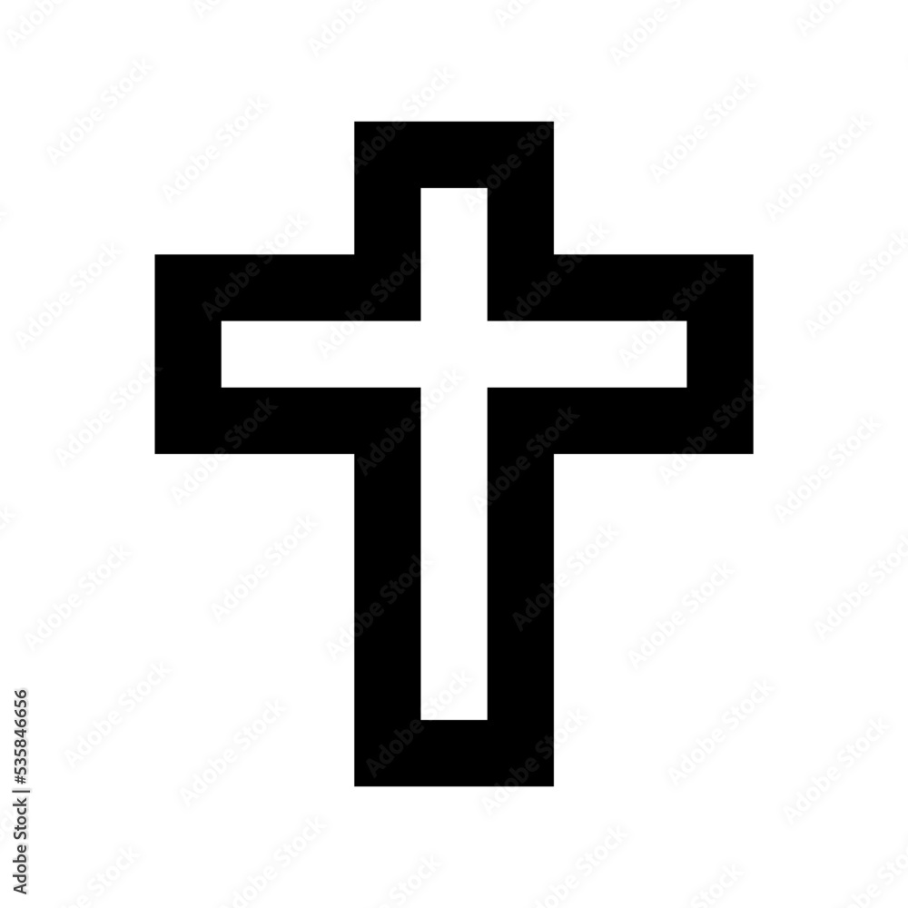 Holy Cross Vector Icon