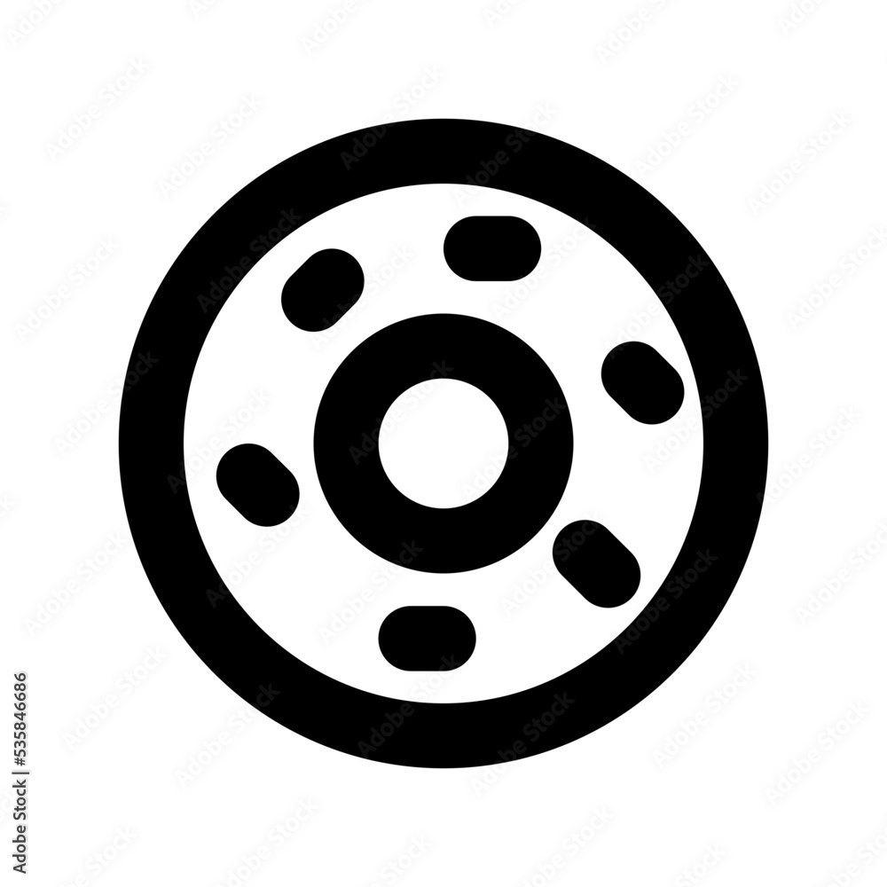 Donut Vector Icon Donut Vector Icon