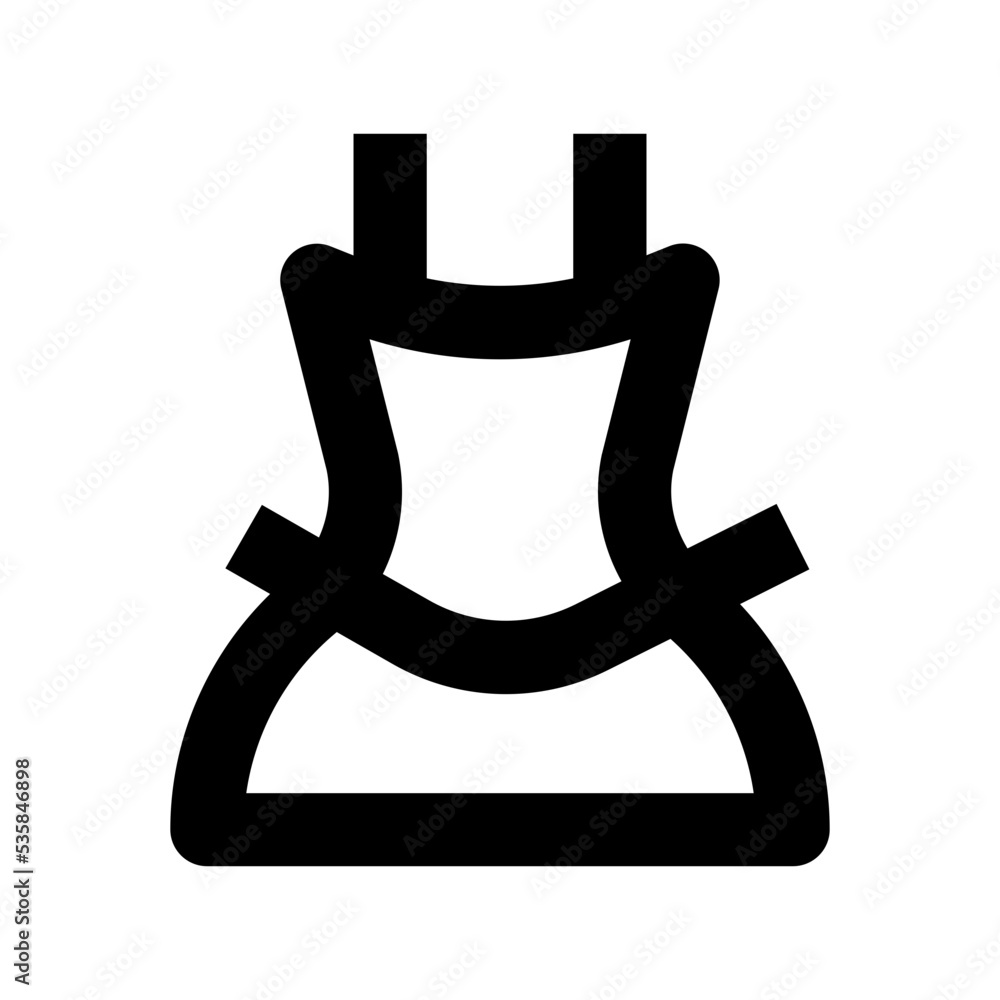 Party Dress Vector Icon Party Dress Vector Icon