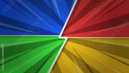 colorful sunburst background