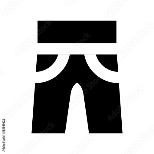 Trouser Vector Icon