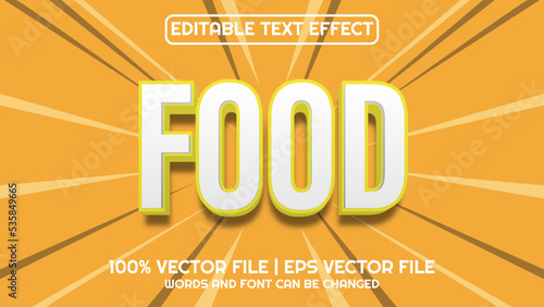Editable text effect modern 3d and minimal font style