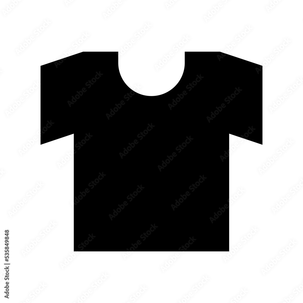 T Shirt Vector Icon T Shirt Vector Icon