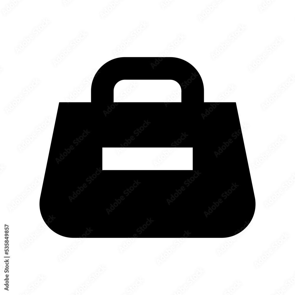 Woman Bag Vector Icon Woman Bag Vector Icon