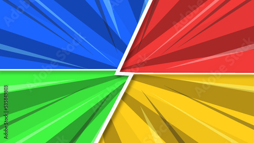 colorful sunburst background