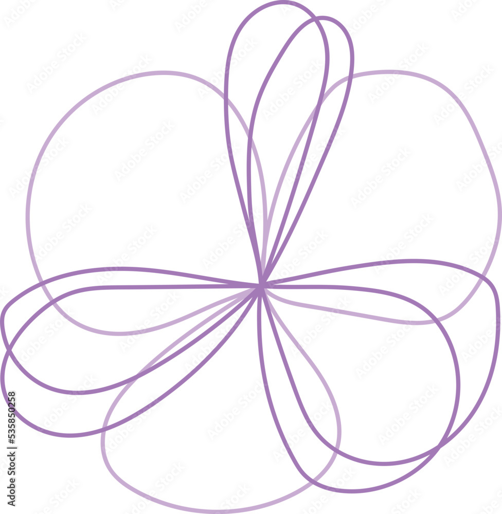 Line Flower Minimal Drawing Decoract Line Flower Minimal Drawing Decoract