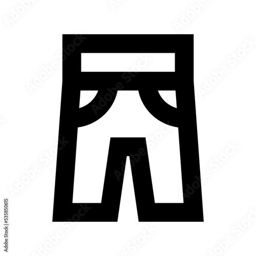 Shorts Vector Icon 