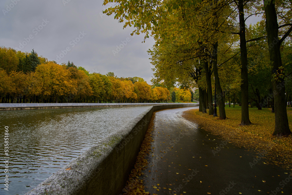 river in autumn river in autumn