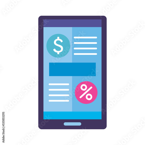 percent symbol in smartphone