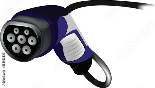 electric charging plug for electric and hybrid cars-