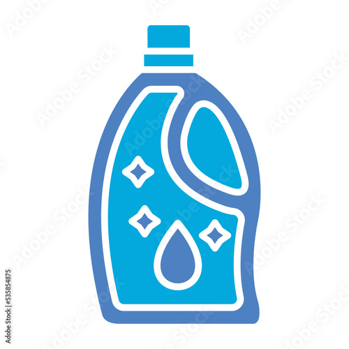 Detergent Glyph Two Color Icon