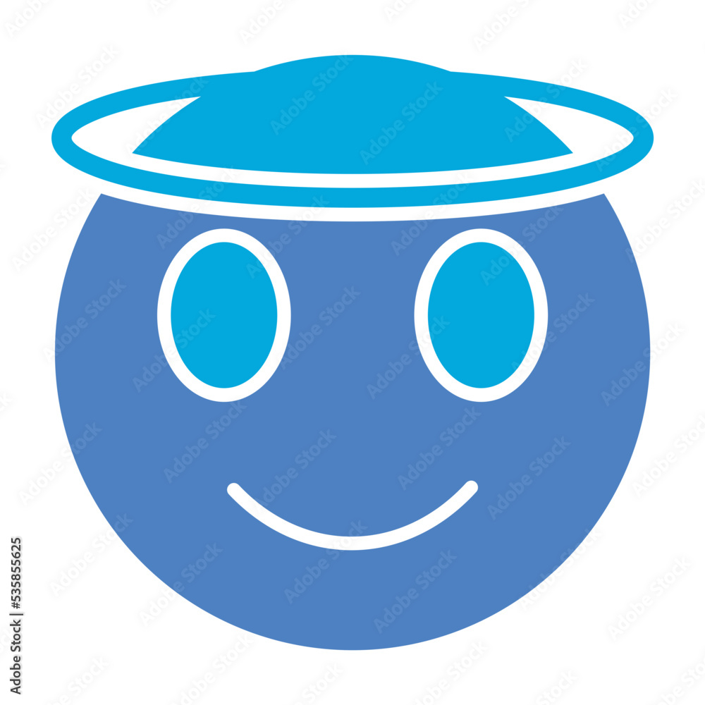 Innocent Glyph Two Color Icon Innocent Glyph Two Color Icon