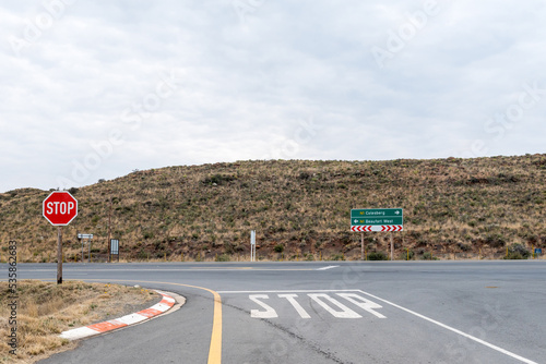 Photography Junction on road N1 at Rchmond, Northern Cape Karoo