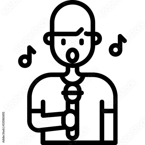 sing icon