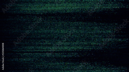 Glitch noise static television VFX. Visual video effects stripes background, CRT tv screen no signal glitch effect