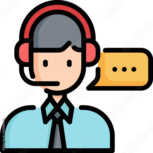 call center icon