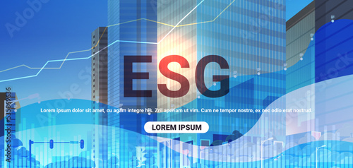 CO2 limit emissions carbon credit offset sustainable ESG development cityscape background copy space horizontal